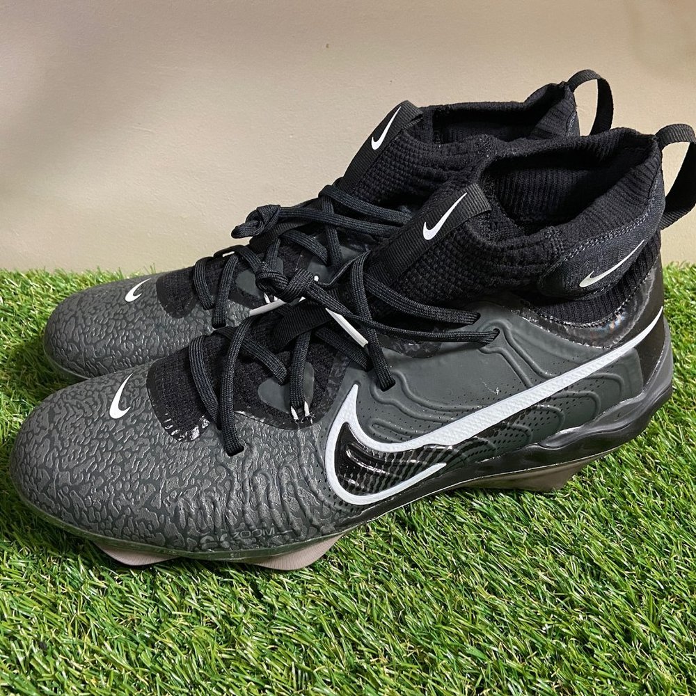 Men's Nike Alpha Huarache NXT Baseball Cleats Mens Size Black DJ6517-010 NEW